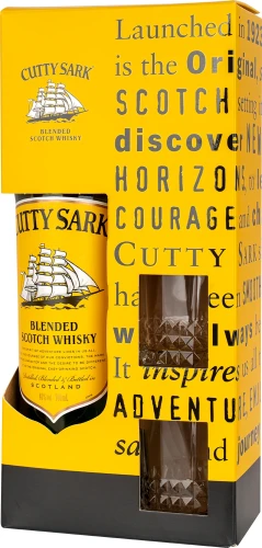 Whisky Cutty Sark ze szklankami