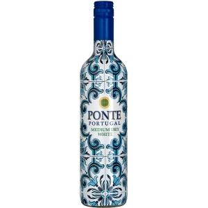Wino Ponte Portugal white medium dry limited edition 0,75L / 12%