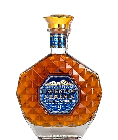 Brandy Legend of Armenia 8yo 0,5l