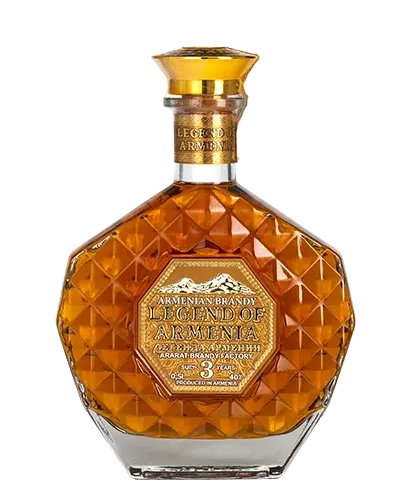Brandy Legend of Armenia 3yo 0,5l