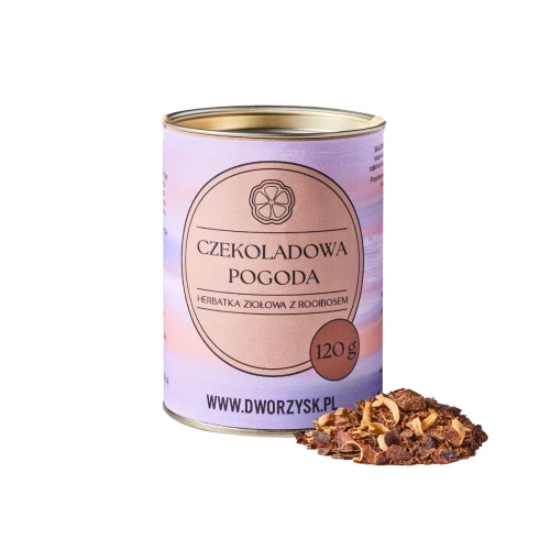 Herbatka ziołowa Dworzysk Czekoladowa Pogoda 120g