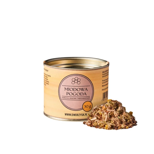 Herbatka ziołowa Dworzysk Miodowa Pogoda 30g
