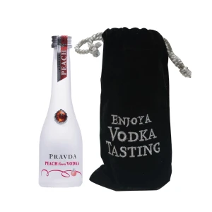 Wódka Pravda Peach mini z woreczkiem 0,05L / 37,5%