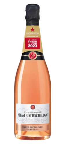 Szampan Alfred de Rothschild Rose brut
