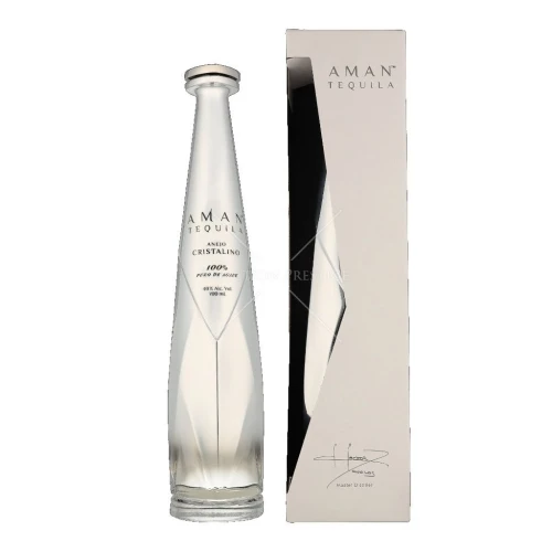 Tequila Aman Anejo Cristalino
