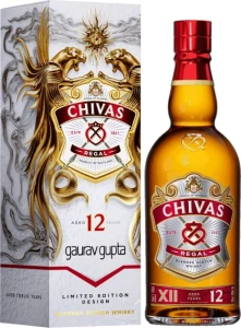 Whisky Chivas Regal 12 yo Gaurav Gupta Edition 0,7L / 40%