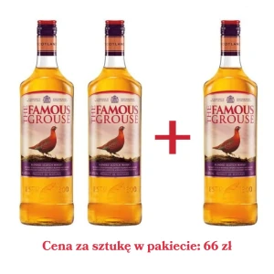 2+1 GRATIS Whisky The Famous Grouse 1L / 40%
