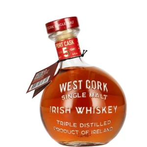 Whiskey West Cork Maritime 5 yo Port Cask 0,7L / 43%