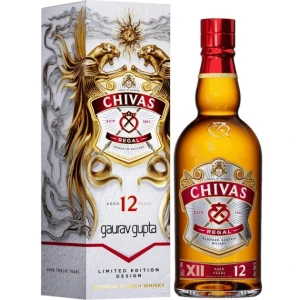 Whisky Chivas Regal 12 yo Gaurav Gupta Edition 0,7L / 40%