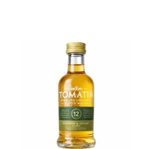Whisky Tomatin 12 yo Bourbon & Sherry casks mini 0,05L / 43%