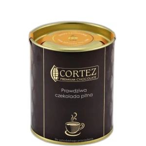 Cortez Prawdziwa Czekolada Pitna Ciemna z Pomarańczą 200g