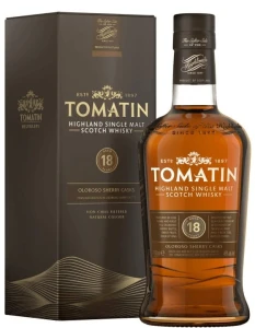 Whisky Tomatin 18 yo Oloroso Sherry Casks 0,7L / 46%