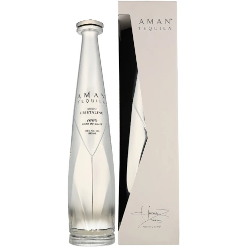 Tequila Aman Anejo Cristalino
