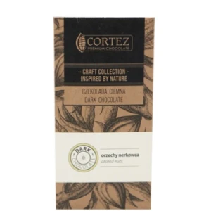 Cortez Czekolada Ciemna Craft Orzechy Nerkowca 40g