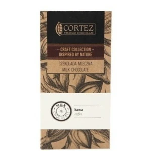 Cortez Czekolada Mleczna Craft Kawa 40g