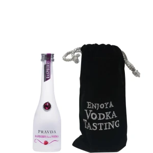 Wódka Pravda Raspberry mini z woreczkiem 0,05L / 37,5%