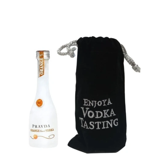 Wódka Pravda Orange mini 0,05L z woreczkiem
