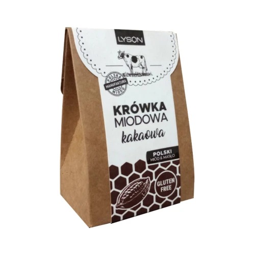 Lyson Krówki Miodowe Kakaowe 120g