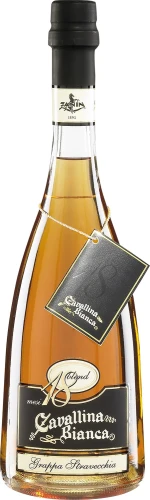 Grappa Cavallina Bianca 18 blend Zanin