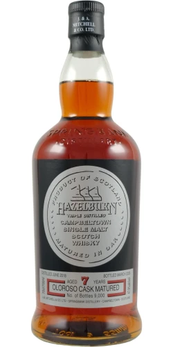 Whisky Hazelburn 7yo Oloroso Cask