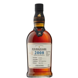 Rum Foursquare 2008 Vintage 12 yo (B:2020) 0,7L / 60%