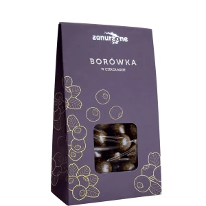 Borówki Amerykańskie w Czekoladzie Deserowej Zanurzone 100g