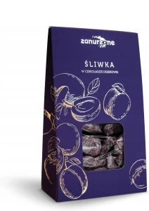Śliwki w Czekoladzie Deserowej Zanurzone 100g