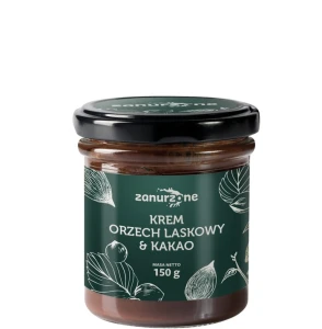 Krem orzech laskowy & kakao Zanurzone 150g