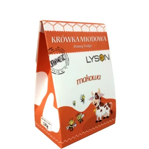 Lyson Krówki Miodowe Makowe 120g