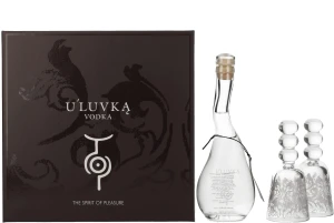 Wódka U'luvka Signature gift box + 2 kieliszki 0,1L / 40%