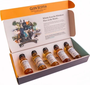 Whisky Glen Scotia Dunnage Tasting 5x 0,025L (uszkodzone opakowanie)