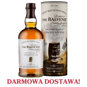 Whisky Balvenie 12 yo Sweet Toast of American Oak 0,7L / 43%