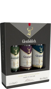 Whisky Glenfiddich mini pack 3x 0,05L / 40%