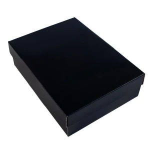 Pudełko prezentowe czarne 360×270×100 mm 