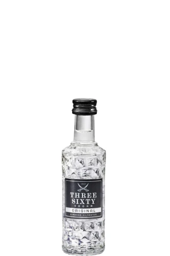 Wódka Three Sixty Original mini 40ml