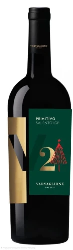 Wino V2 Primitivo del Salento Varvaglione Christmas