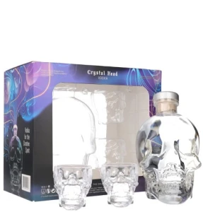Wódka Crystal Head + 2 kieliszki 0,7L / 40%