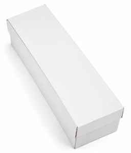 Pudełko prezentowe na jedną butelkę białe 360x100x95mm