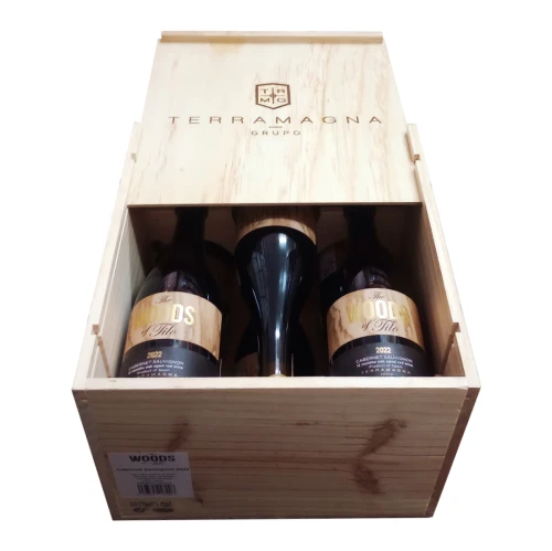 6x Wino The Woods of Tilo Cabernet sauvignon w skrzynce