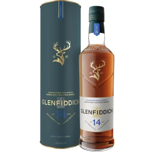 Whisky Glenfiddich 14 yo Bourbon Barrel 0,7L / 43%