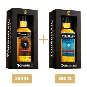 Whisky Torabhaig Distillers' Series Niall's First Edition 0,7L / 59,3% + Whisky Torabhaig Distillers' Series Iona's First Edition 0,7L / 60,9%