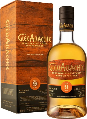 GlenAllachie 9 yo Rye Wood Finish