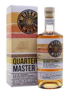 WHISKY WORKS QUARTER MASTER 11YO BLENDED 0,7L / 46,4%