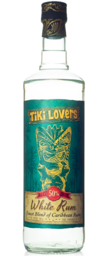 TIKI LOVERS WHITE RUM 50%