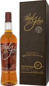 Whisky Paul John Single Cask Unpeated 0,7L / 58,4%