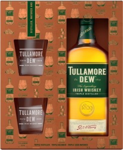 Tullamore DEW ze szklankami 0,7L / 40%