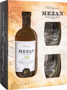 RUM MEZAN XO + 2 SZKLANKI 0,7L / 40%