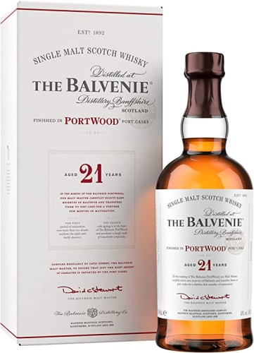 WHISKY BALVENIE 21 YO PORTWOOD 0,7L / 40%