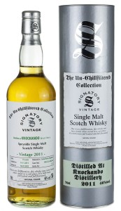 WHISKY SIGNATORY KNOCKANDO 10YO D:2011 UN-CHILLFILTERED COLLECTION 0,7L / 46%