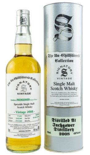 Signatory Inchgower 2008 13 yo Un-Chillfiltered